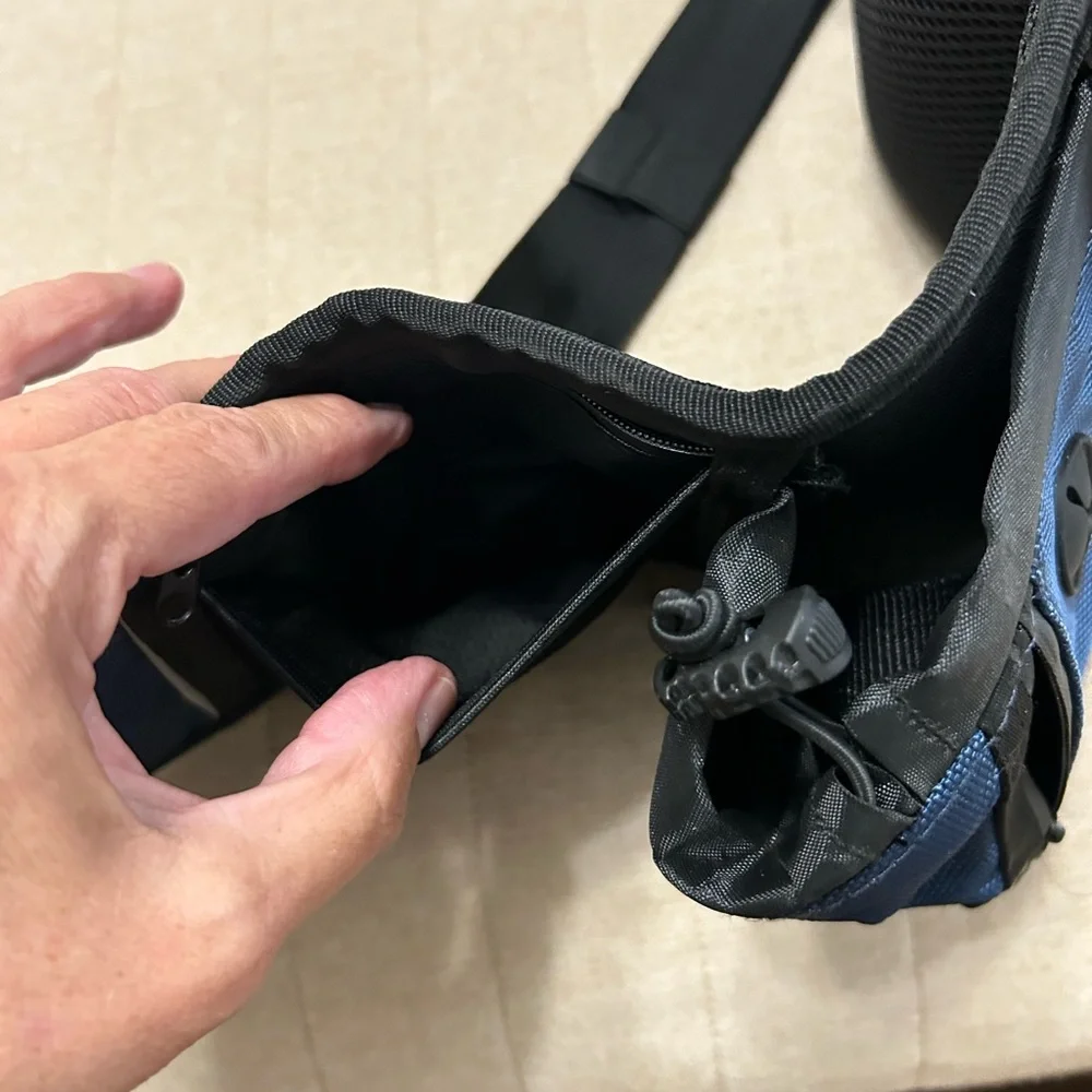 P.L.A.Y. Blue Explorer Pack (Dog Pouch) NWOT Never Used